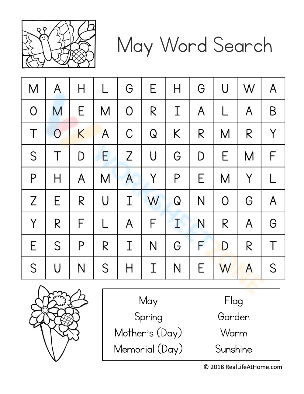 May Word Search 1 - Page 2