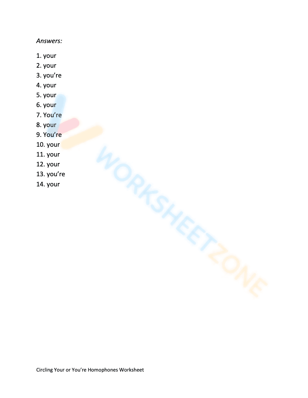 Homophone 2 - Page 2