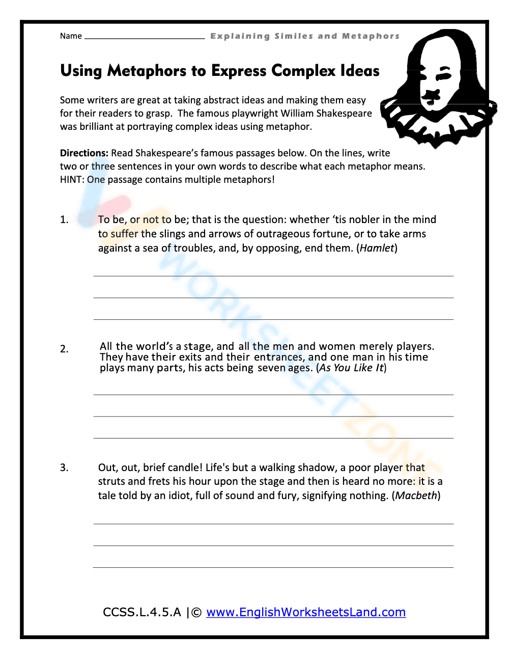 Using Metaphors to Express Complex Ideas - Page 1