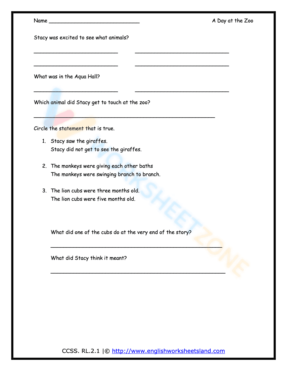 short story with questions 1 - Page 2