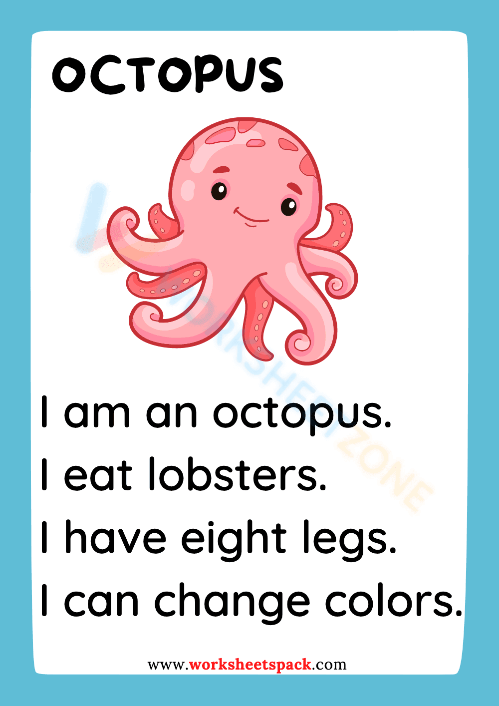 sea animals reading comprehension 4 - Page 2