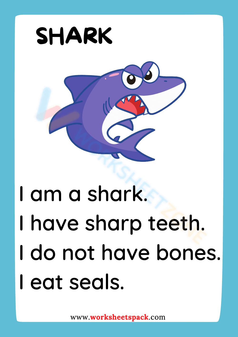 sea animals reading comprehension 5 - Page 2