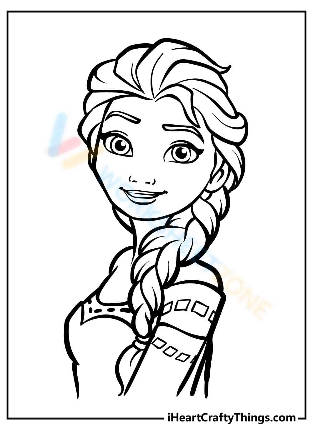 Beautiful Queen Elsa - Page 1