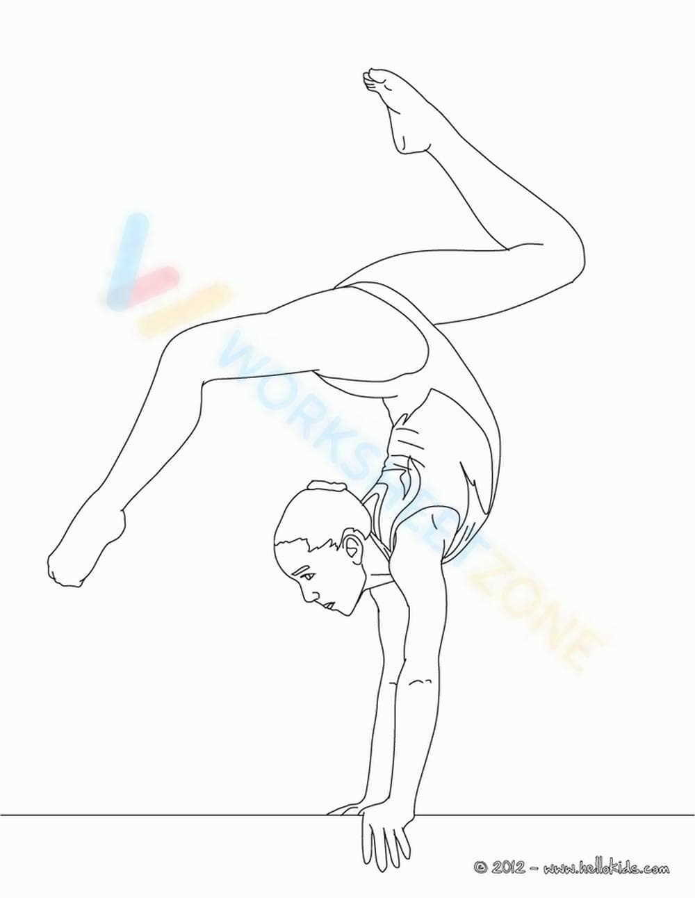 Flexible Gymnastic Art Page - Page 1