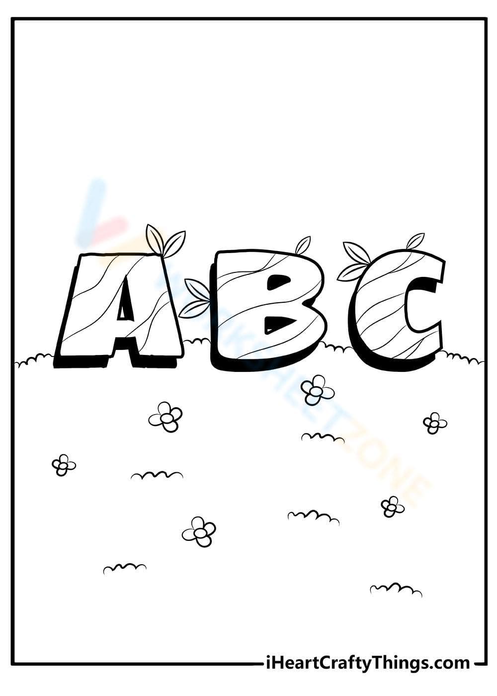 Letters ABC - Page 1