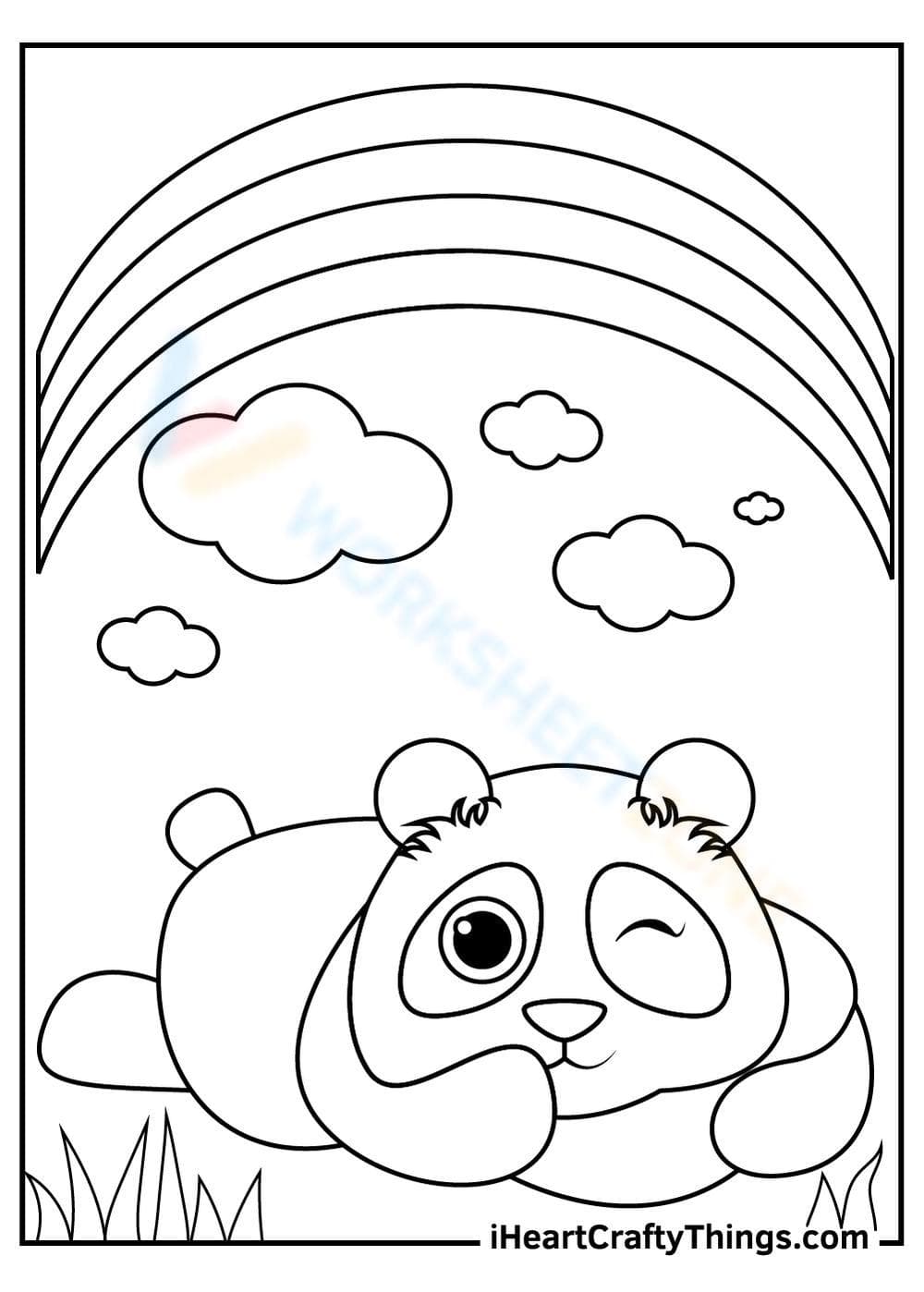 Panda and the rainbow - Page 1