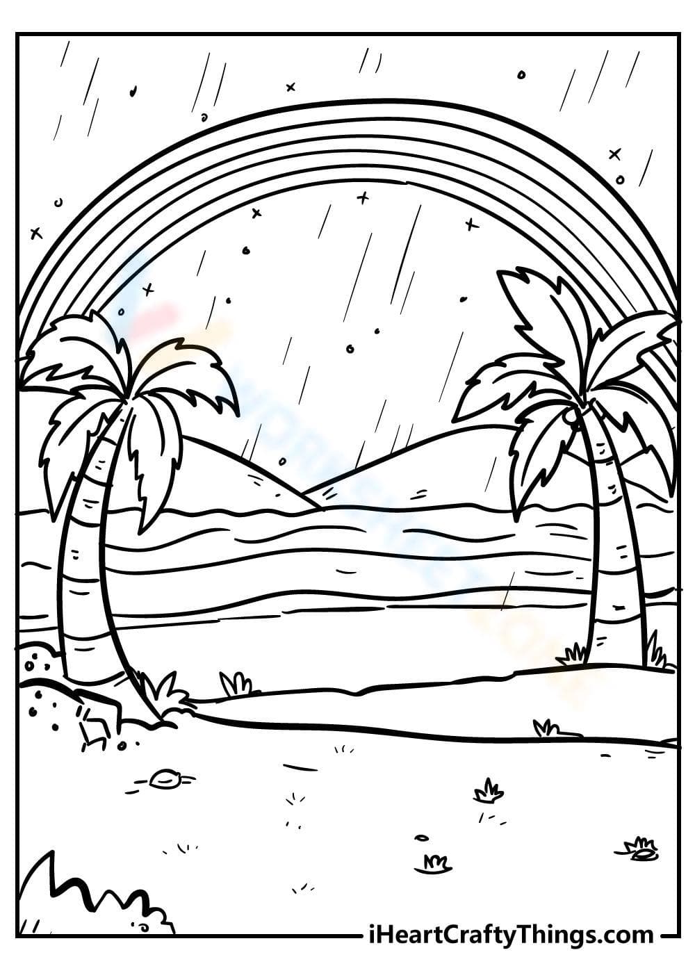 Rainbow by the beach - Page 1