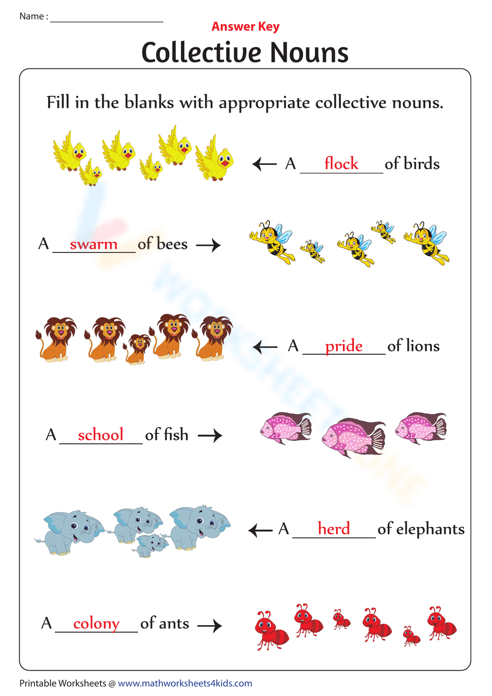Collective Nouns - Page 2