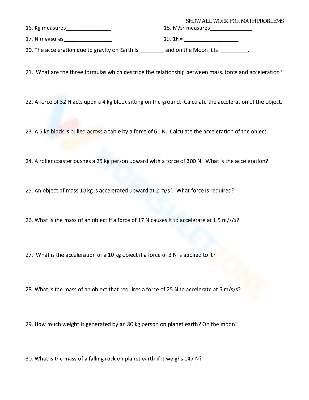 Review Newton's Laws of Motion with This Quiz - Page 2
