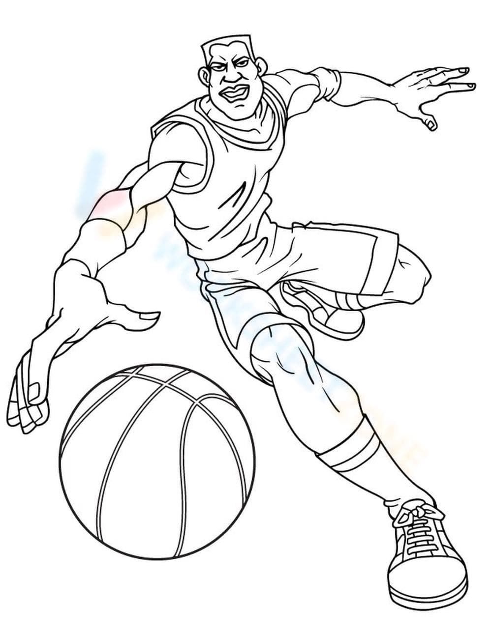 Basketball player - Page 1