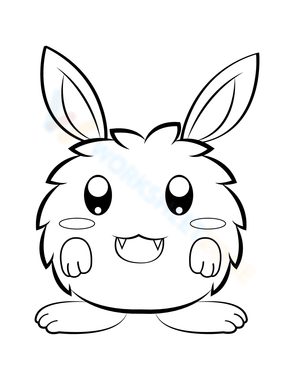 Cute Furry Monster - Page 1