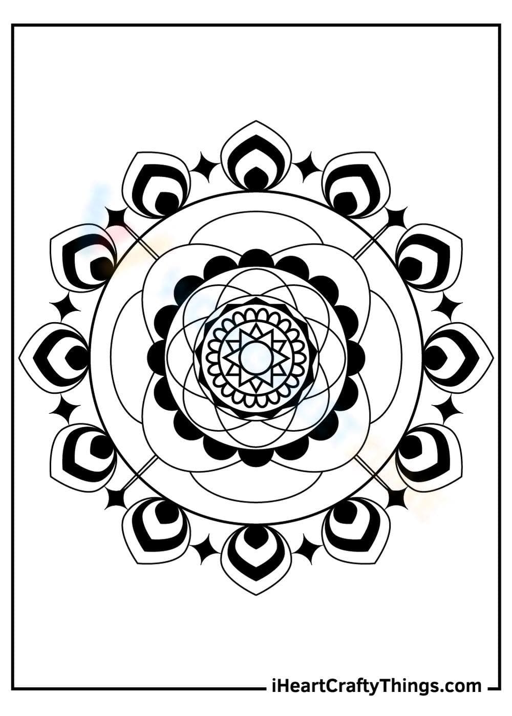 Flower and circular patterns - Page 1