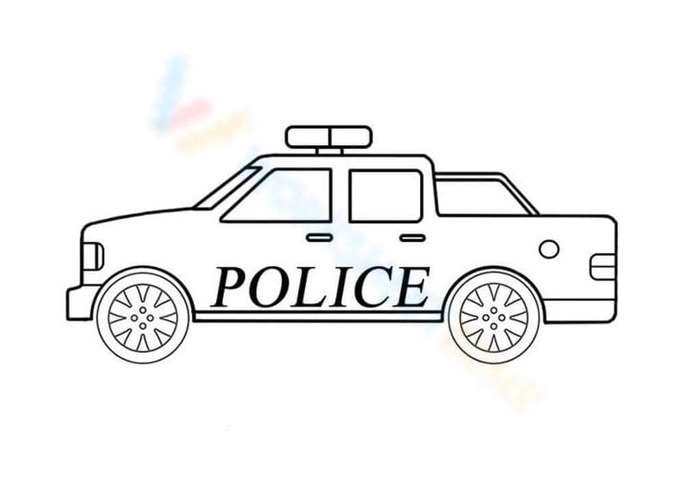 Easy police car - Page 1