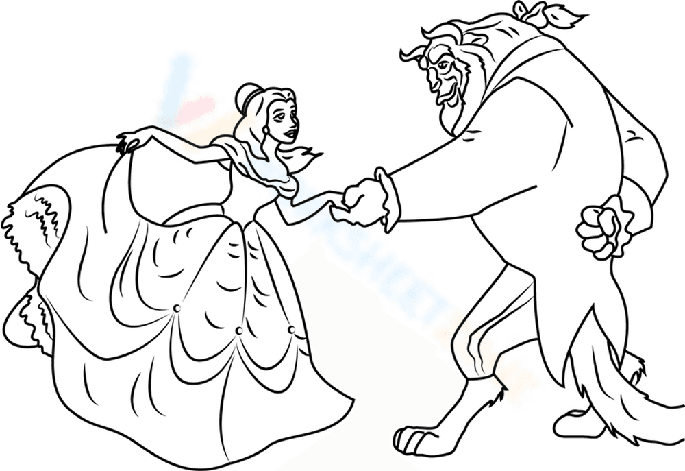 Belle dancing with the Beast - Page 1