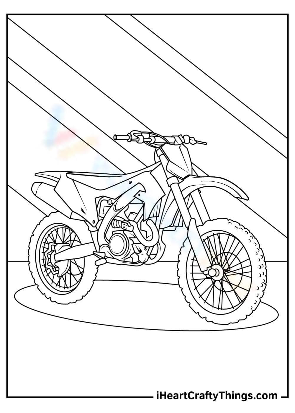 Explore the Robust Motorcycle Worksheet - Page 1