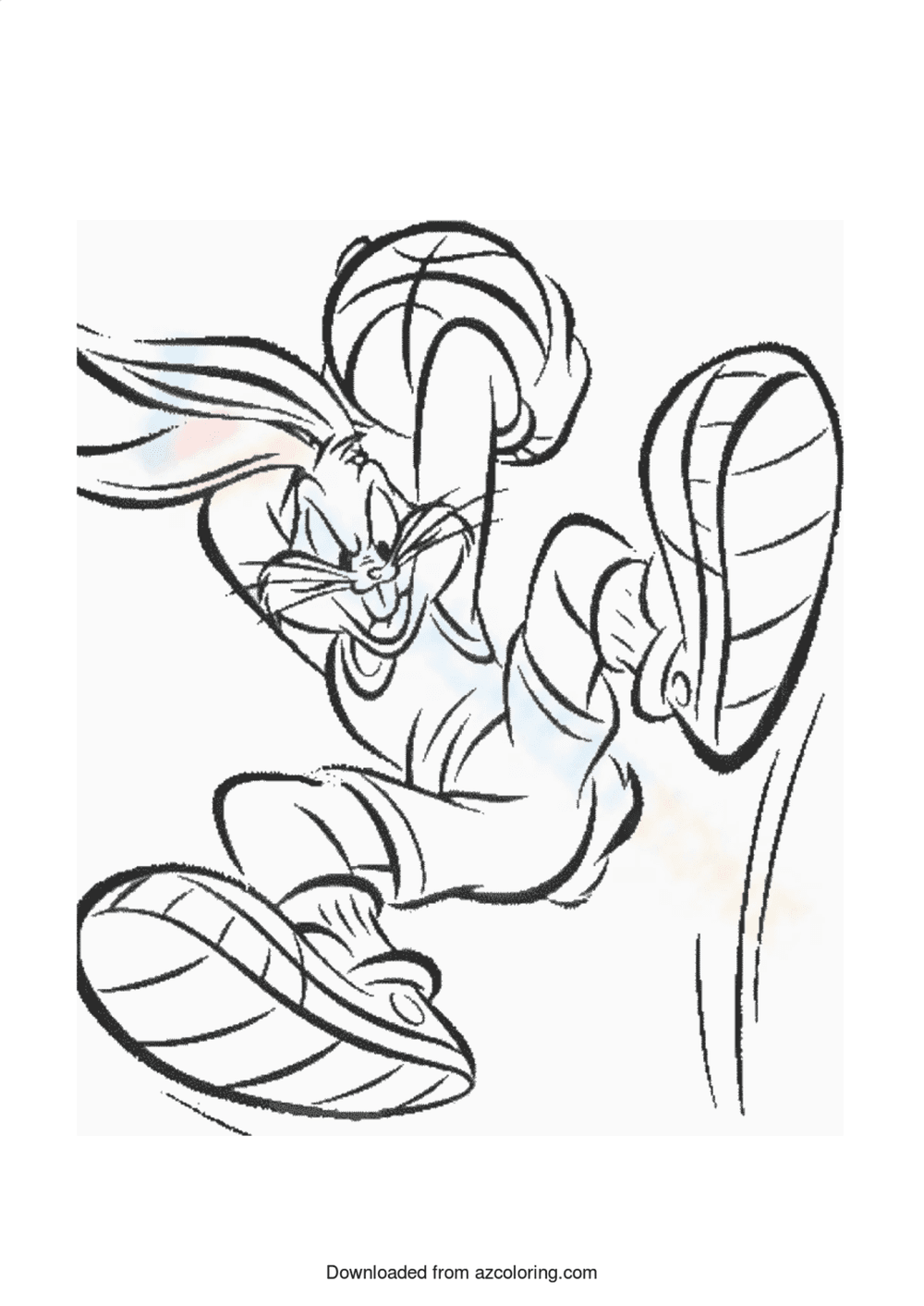 Basketball Space Bunny - Page 1