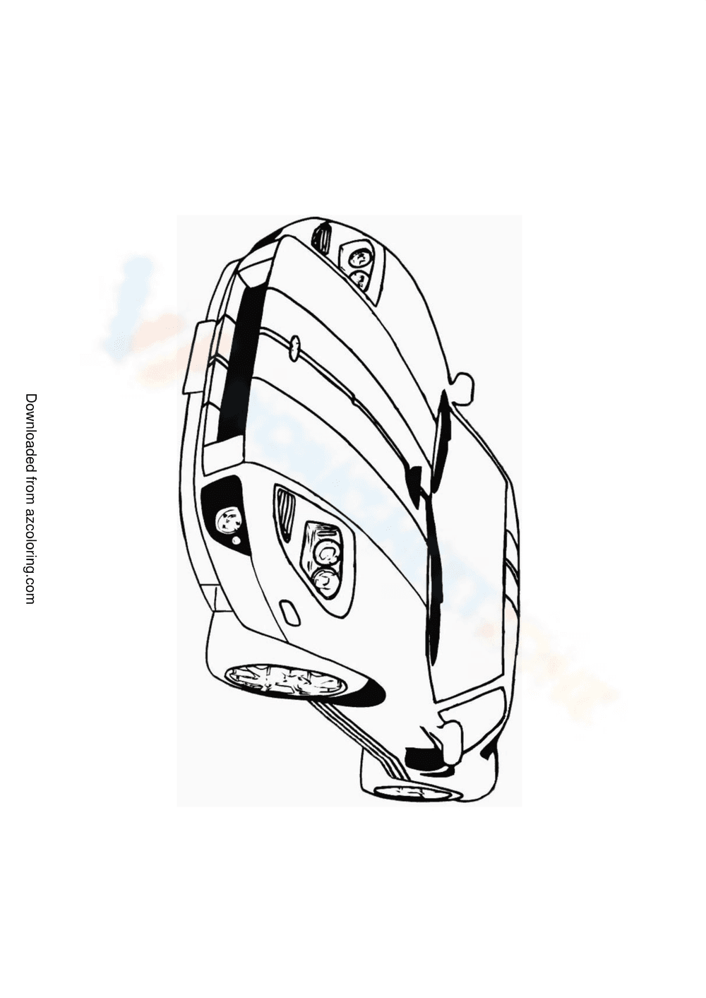 Cool Car: Automotive Design Worksheet - Page 1