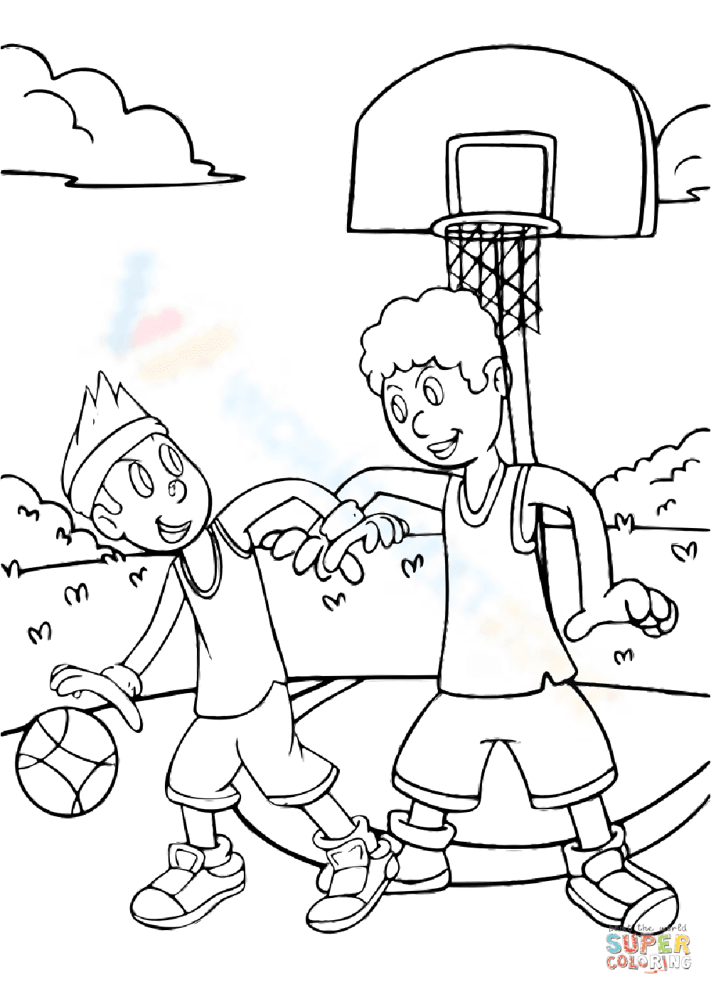 Basketball player - Page 1