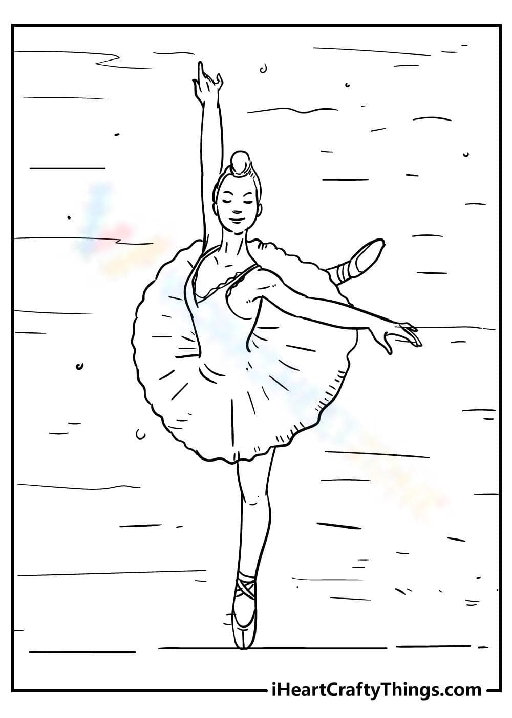 Skillful ballet dancer - Page 1