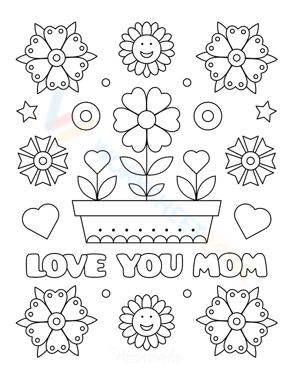 Mom's Day Holiday Art Project - Page 1