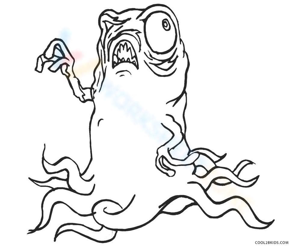 Funny monster - Page 1