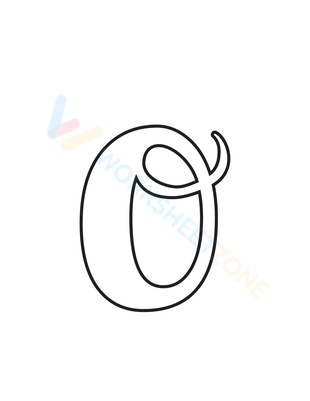 Printable Bubble Letters A-Z - Page 16