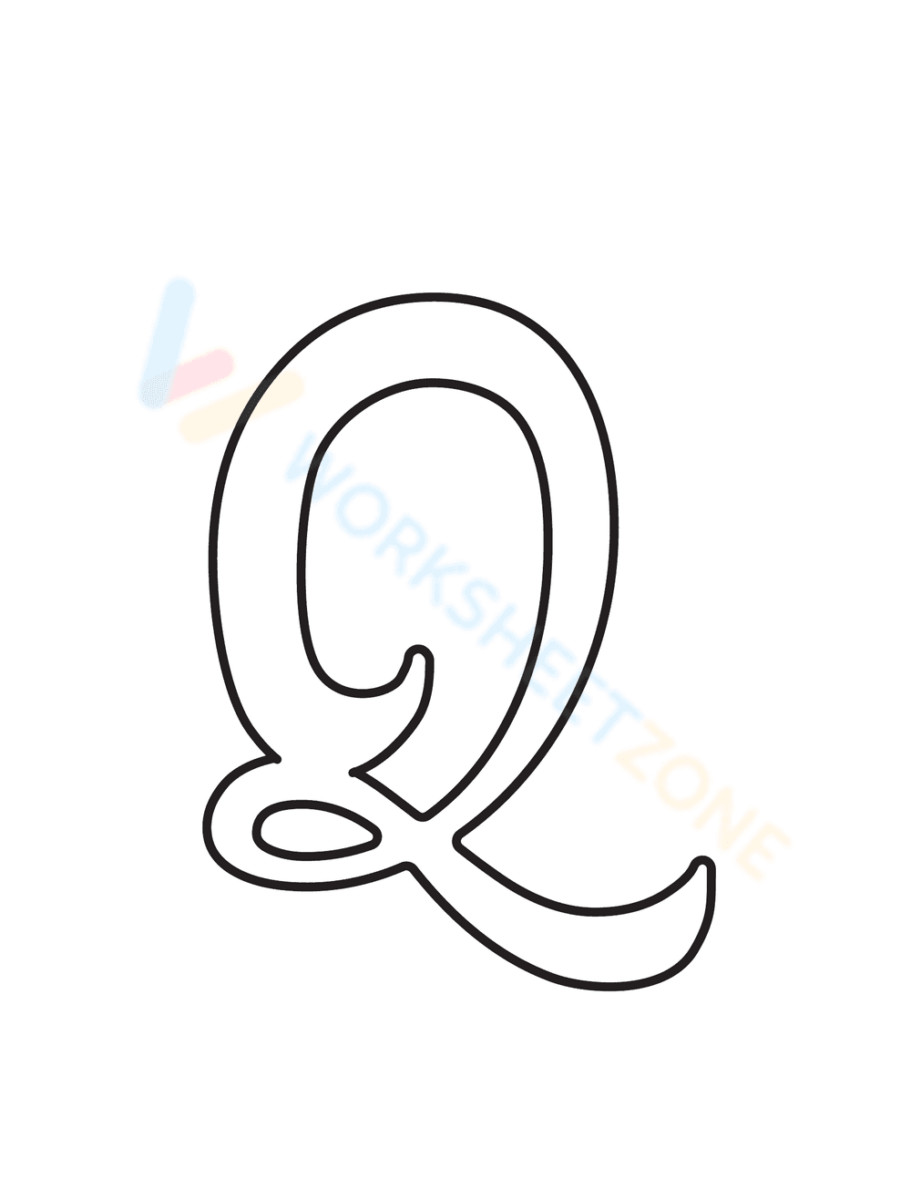 Printable Bubble Letters A-Z - Page 18