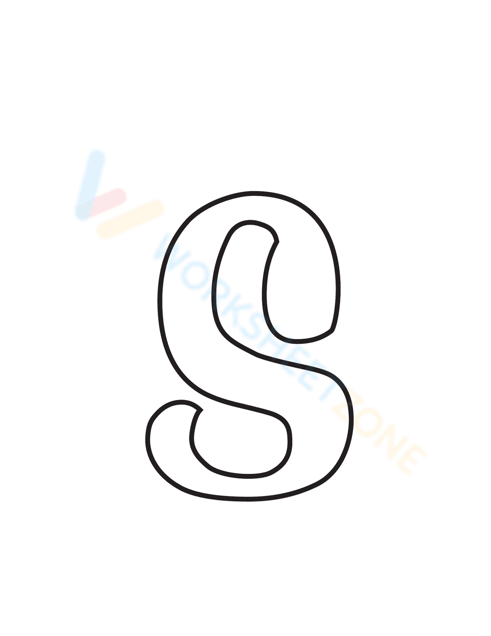 Printable Bubble Letters A-Z - Page 20