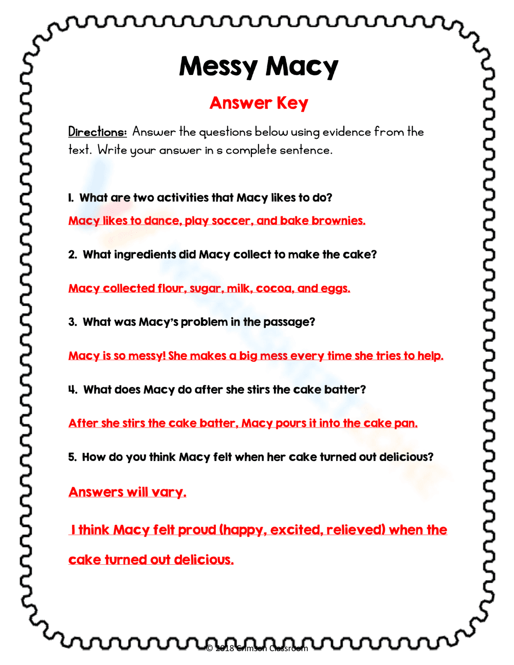 Messy Macy: Learning About Responsibility - Page 3