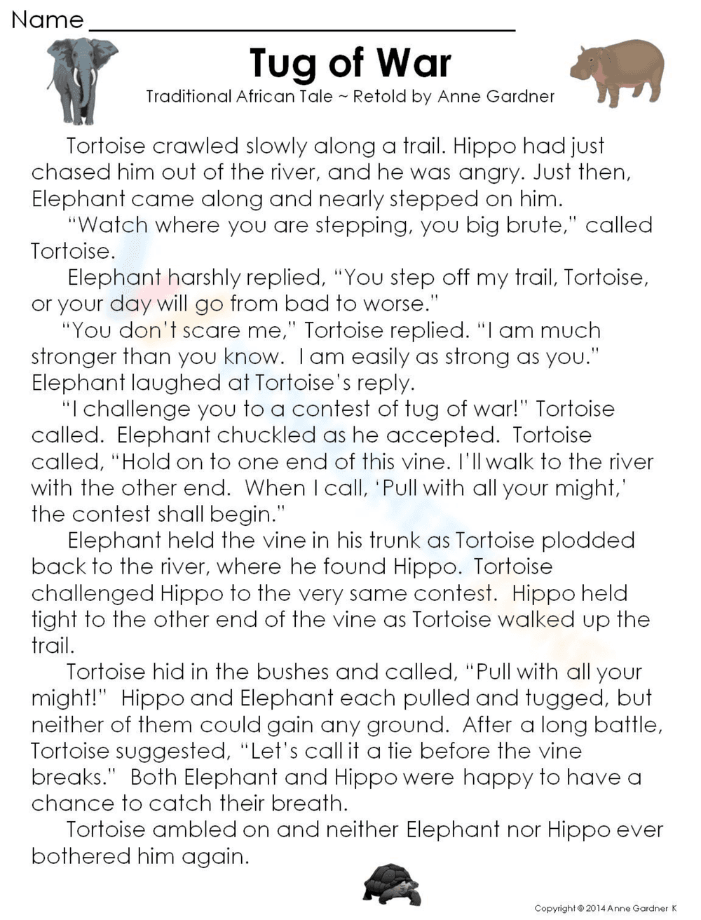 Tug of War: Lessons in Teamwork - Page 1