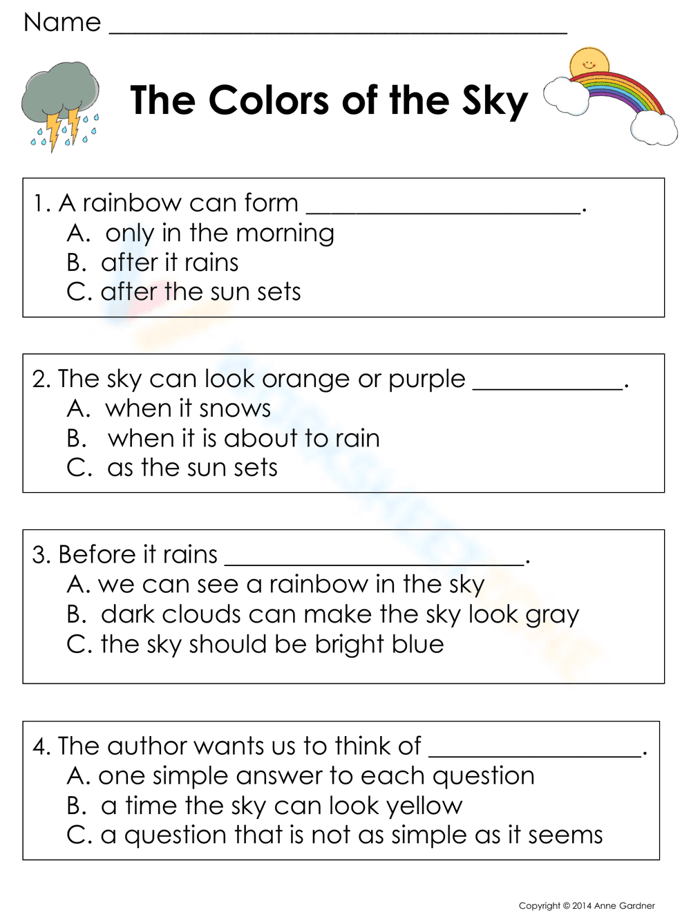 The Colors of the Sky: Exploring Atmospheric Science - Page 1