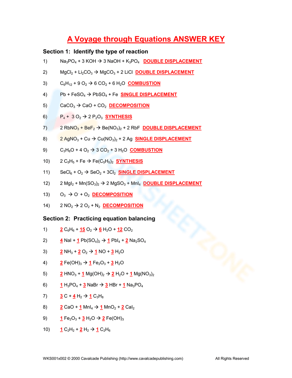 Voyage Through Equations with this Worksheet - Page 5