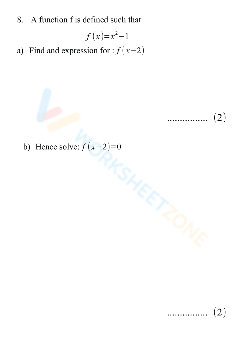 Compound and Inverse Functions: Updated Practice - Page 7