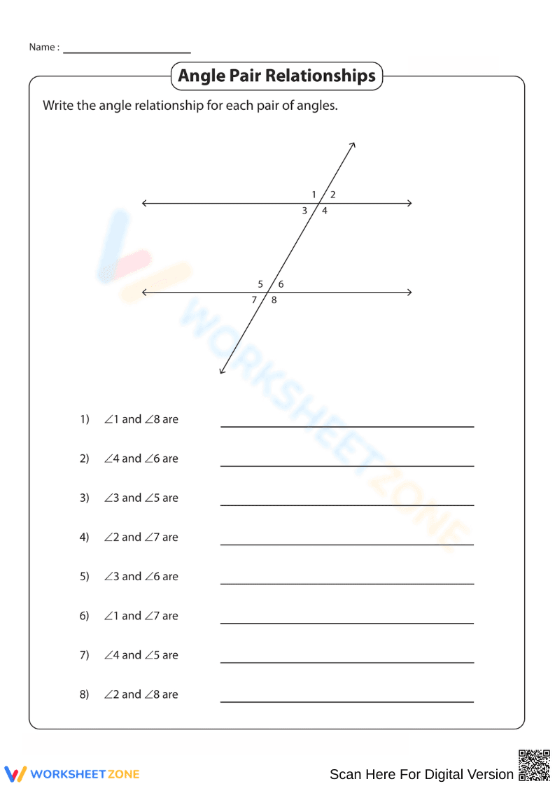 Area of Rectangles and Squares - Page 1