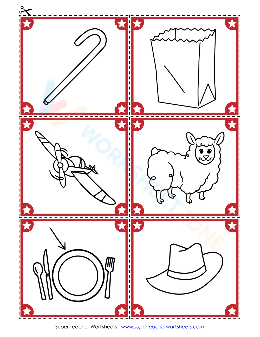 Sort Long A Pictures with This Worksheet - Page 3