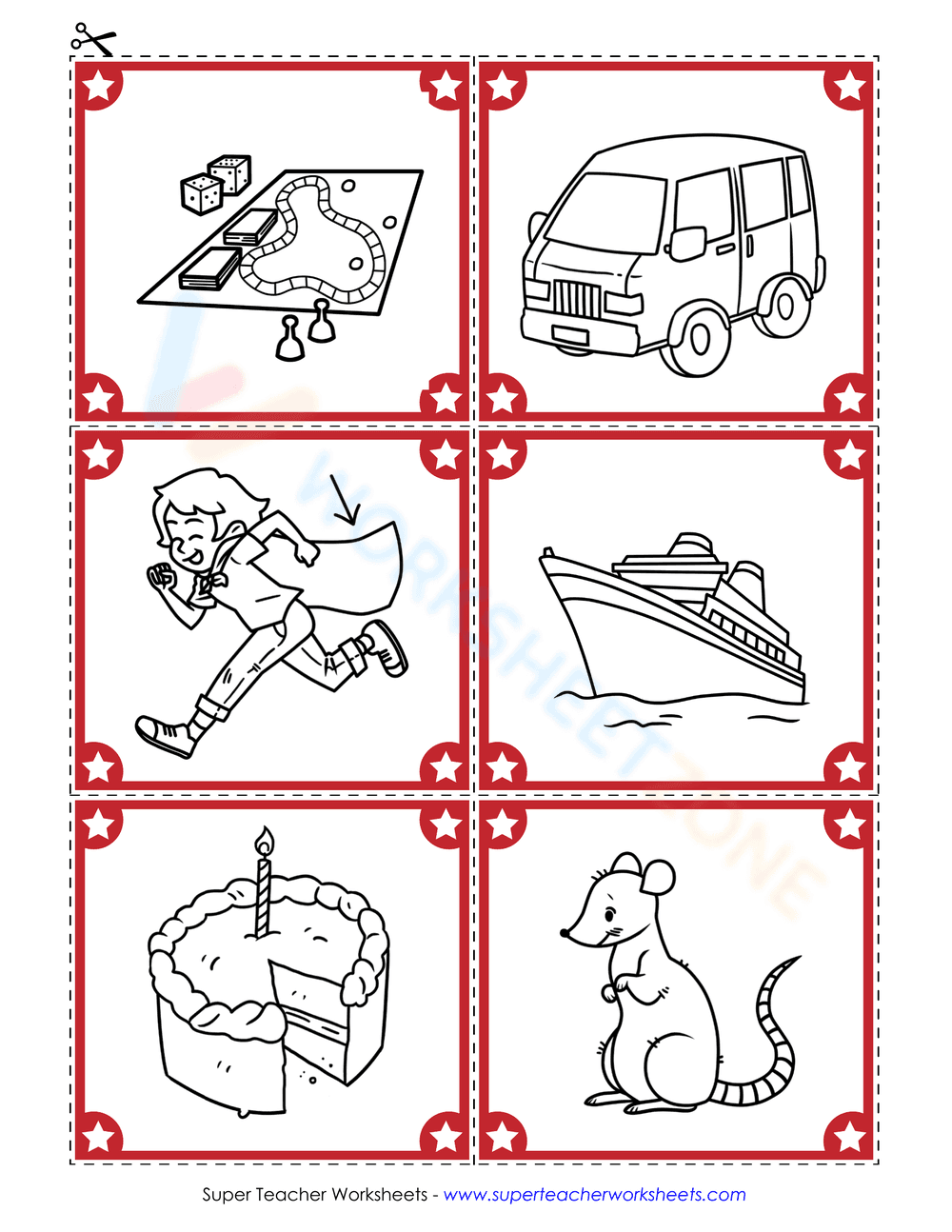 Sort Long A Pictures with This Worksheet - Page 5
