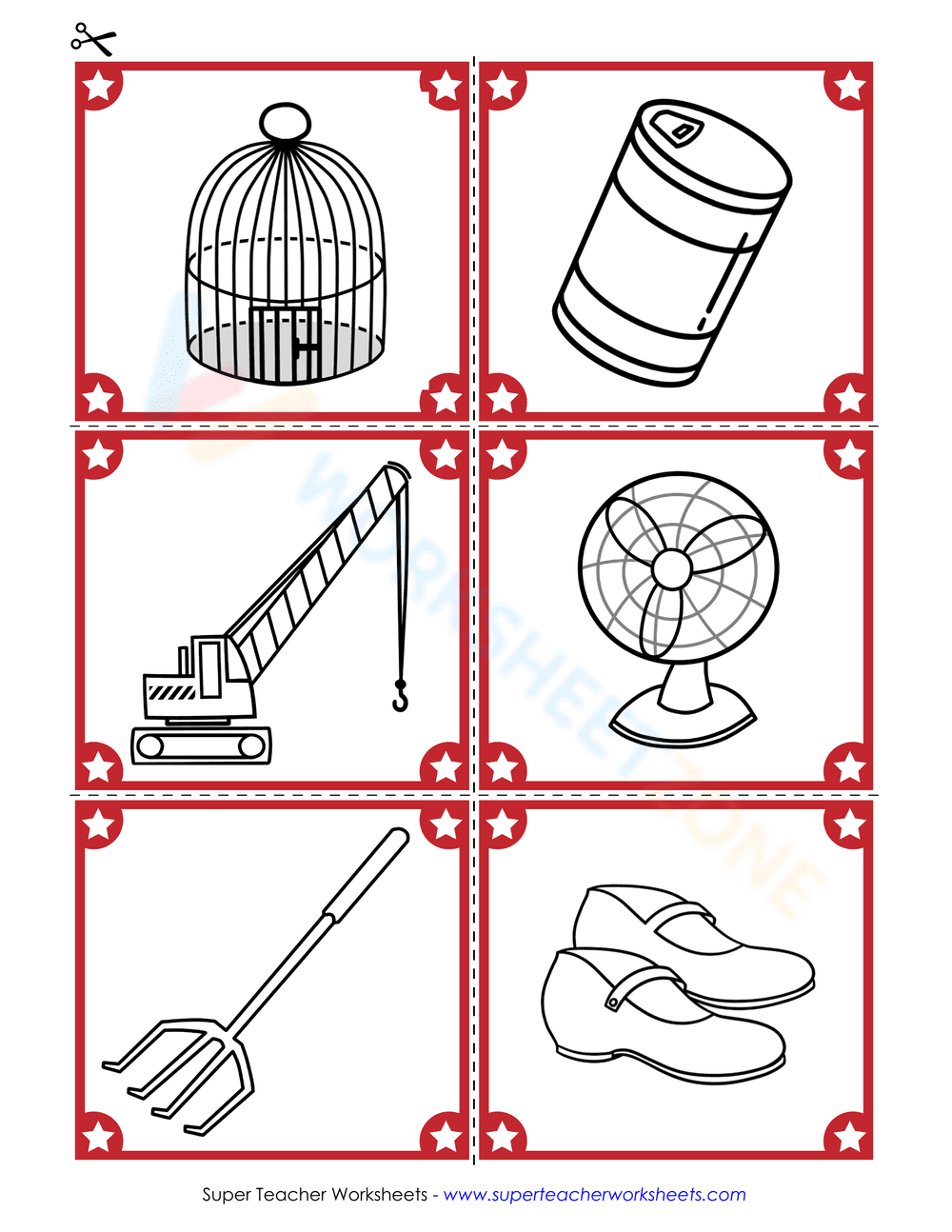 Sort Long A Pictures with This Worksheet - Page 6