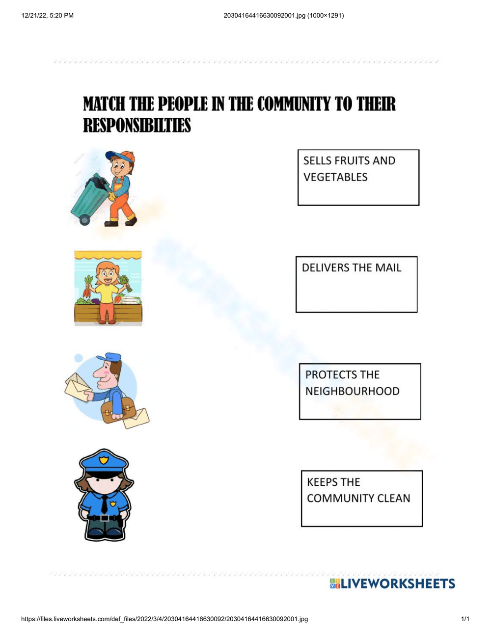 Responsibilities of a Citizen: Exploring Civic Duties - Page 1