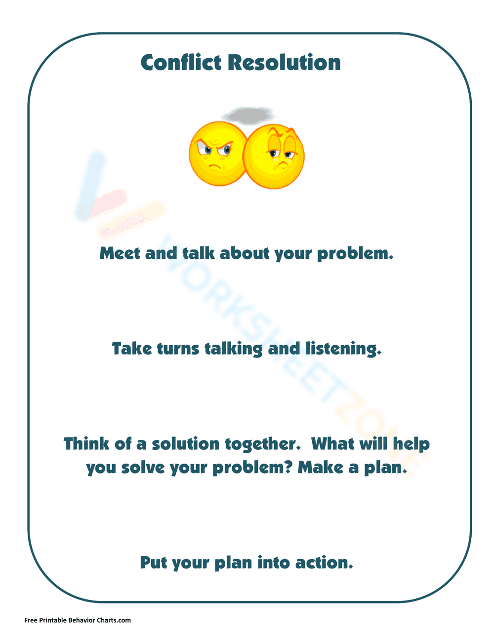 Effective Conflict Resolution - Page 1