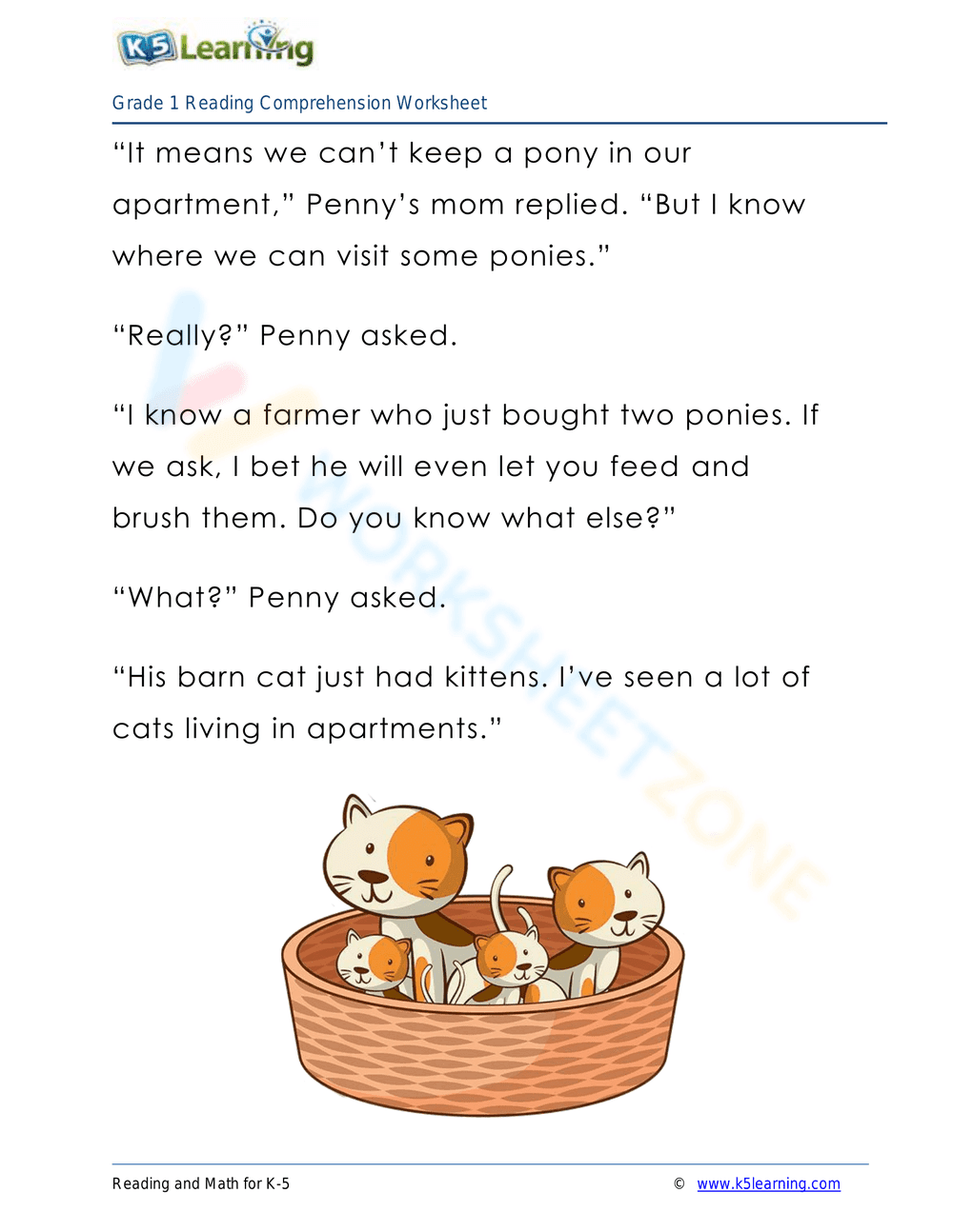 Penny's Pet Problem: Reading Comprehension Adventure - Page 3