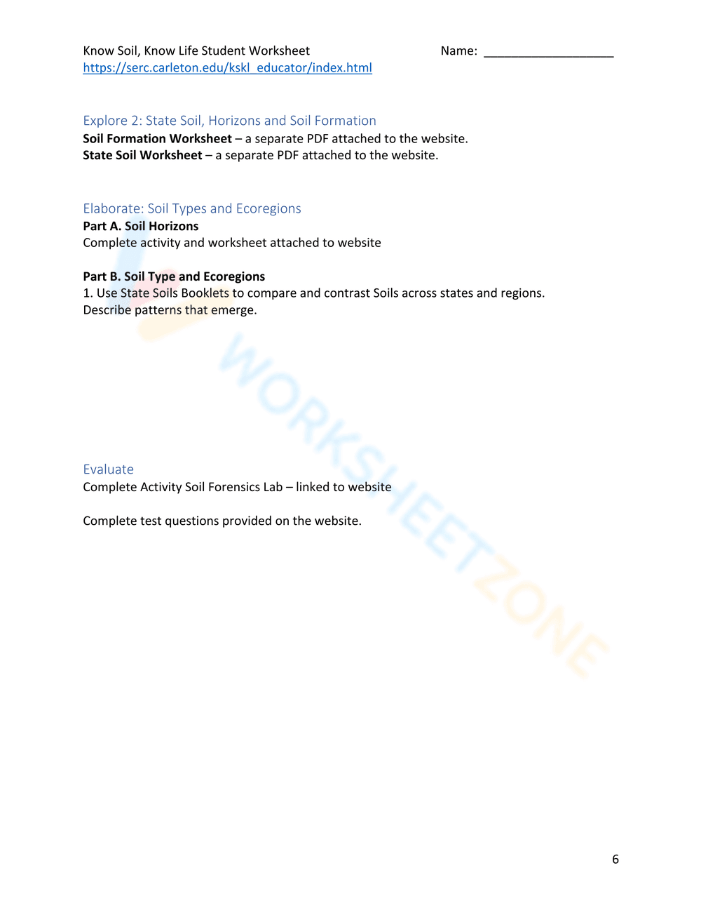 Soil Properties and Formation Guide - Page 6