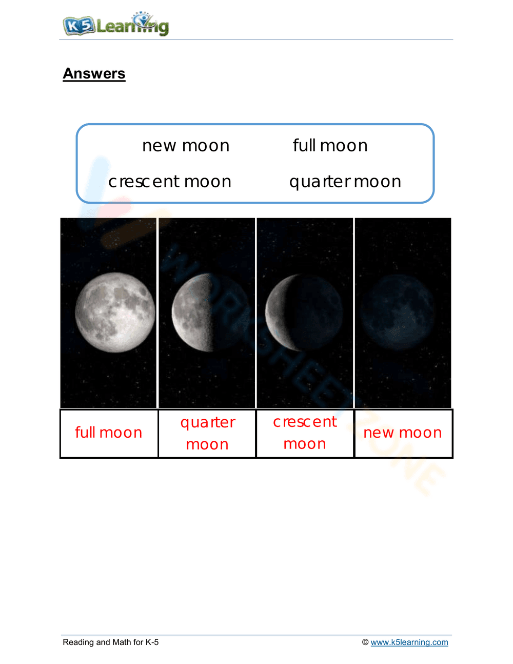 Explore the Phases of the Moon - Page 2