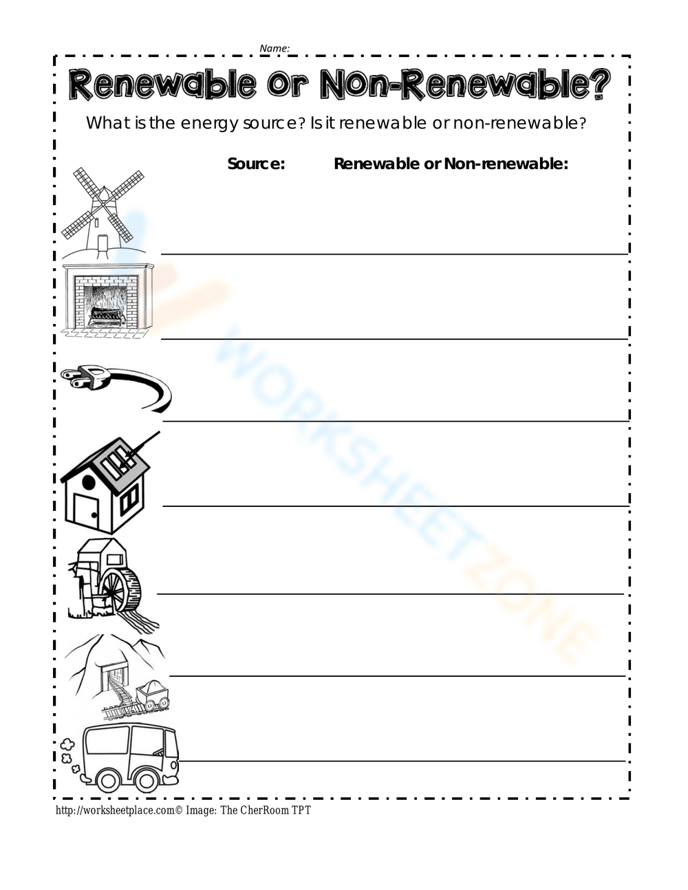 Renewable vs. Non-Renewable Energy - Page 1