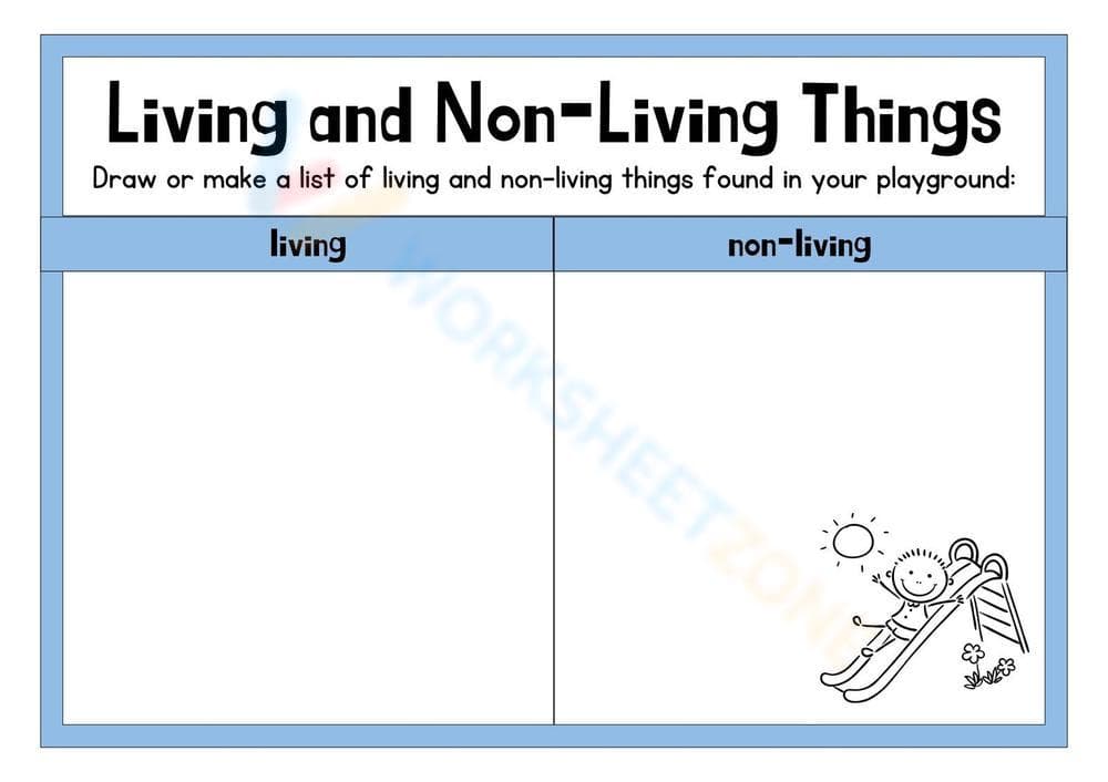 Listing Living and Non-Living - Page 1