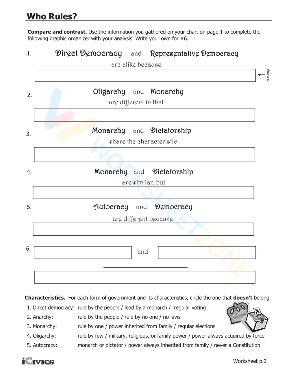 Updated Guide: Who Rules? Exploring Governments - Page 4