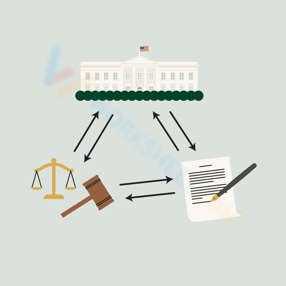 Checks and Balances Visual Aid - Page 1