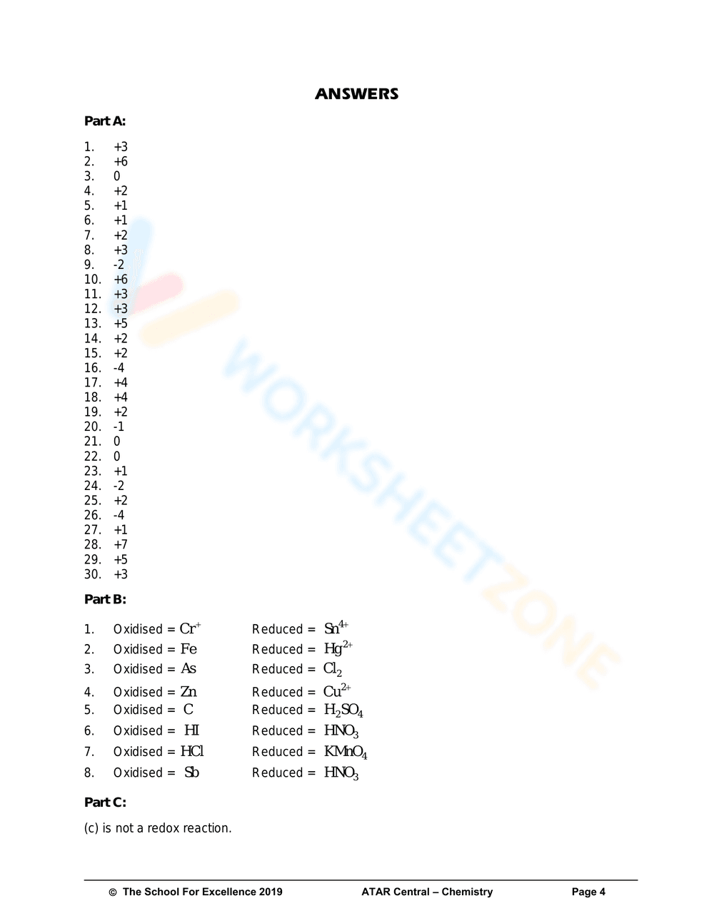 Updated Oxidation Numbers Worksheet - Page 4