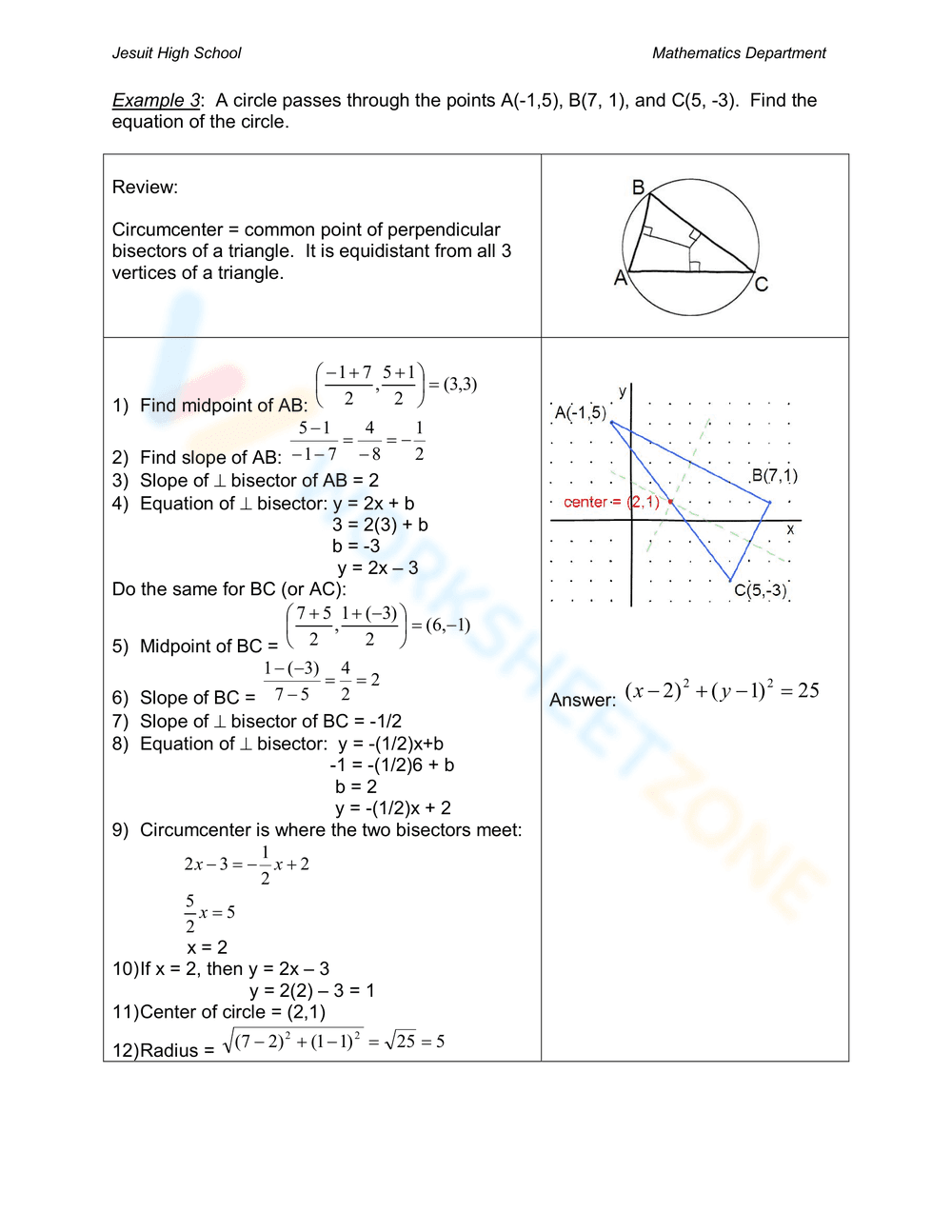 Geometric Proof Worksheet for Logical Thinking - Page 9