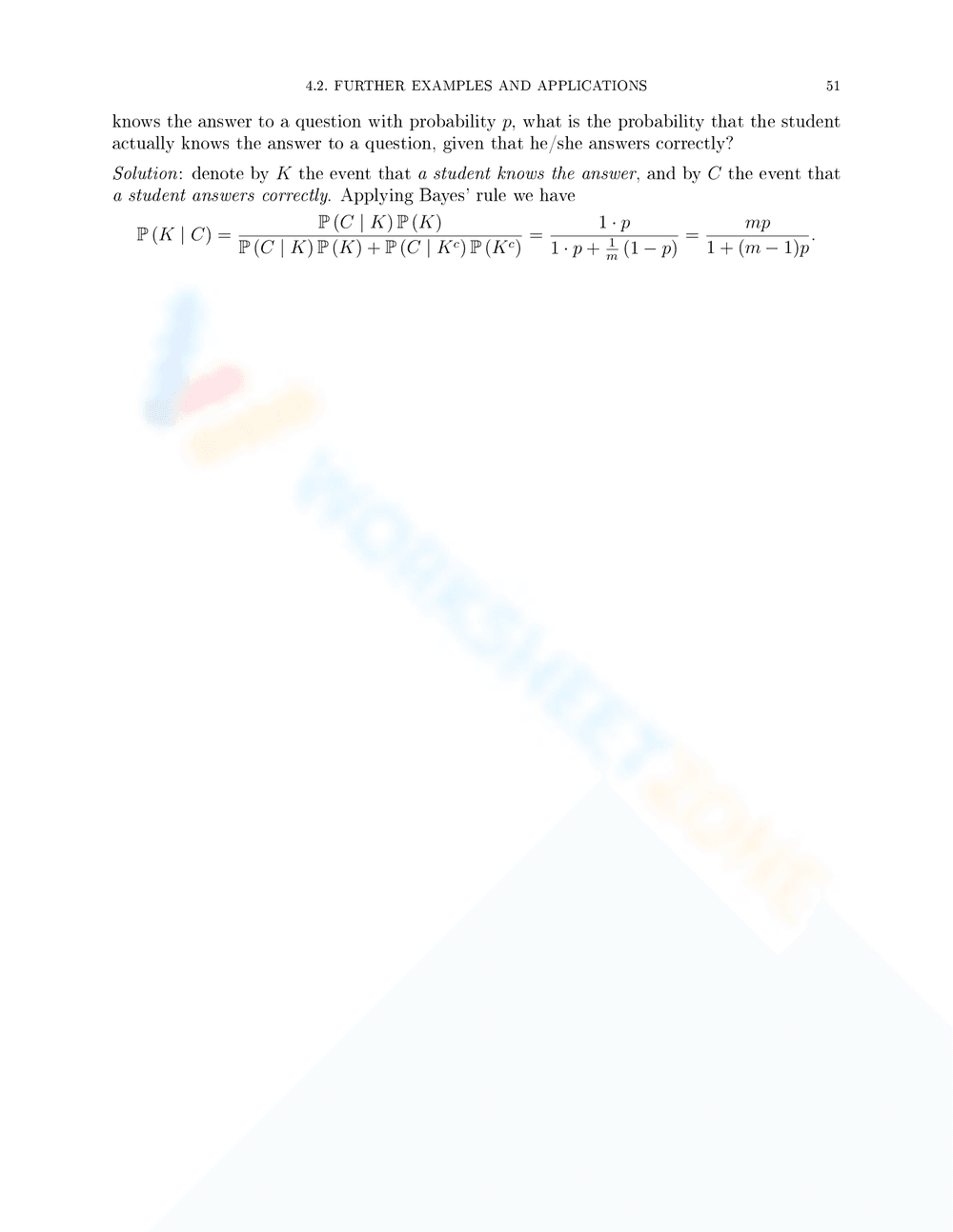 Conditional Probability - Page 10