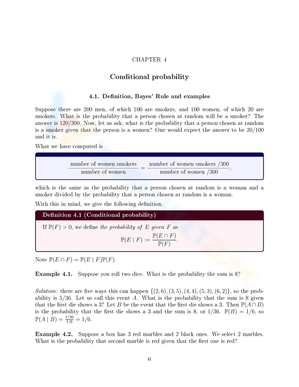 Conditional Probability - Page 14
